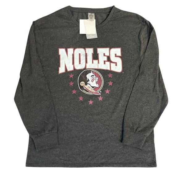 Gameday couture Tops - NWT Florida St. Seminoles Gameday Couture Heather Gray Women’s Long Sleeve Shirt